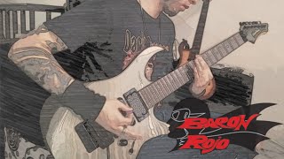 Baron Rojo  Los Rockeros Van Al Infierno GUITAR COVER [upl. by Naryt900]