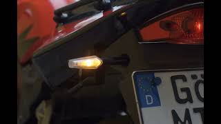 Daelim Roadwin R FI 125 Rizoma Action Blinker [upl. by Mickelson]