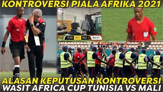 NGERINYA PIALA AFRIKA 😱 INILAH ALASAN WASIT BUBARKAN PERTANDINGAN TUNISIA VS MALI DI AFCON 2021 ‼ [upl. by Sallad296]