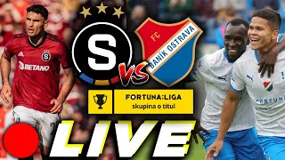 SPARTA PRAHA  BANÍK OSTRAVA🔴LIVESTREAM🔴 [upl. by Einohpets]