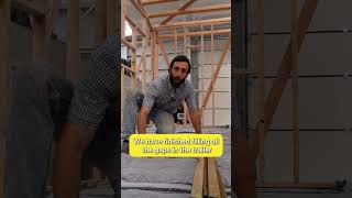 This is how we insulated the base of the wooden Tiny House trailer tinyhomebuild woodworking [upl. by Cal]