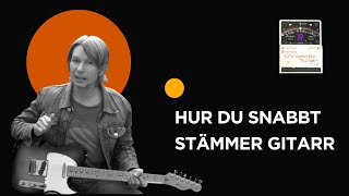 STÄMAPPARAT  DEN SNABBASTE SÄTTET ATT STÄMMA GITARR [upl. by Emera]