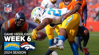 Los Angeles Chargers vs Denver Broncos Game Highlights  NFL 2024 Season Week 6 [upl. by Nostets]