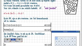 vwo AC 42 A Permutaties en faculteiten [upl. by Drof]