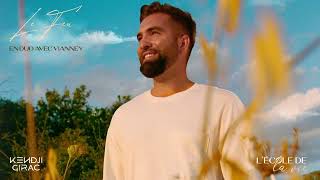 Kendji Girac  Le feu en duo avec vianneymusique  official audio [upl. by Yerrot525]