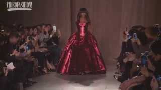 FIRST LOOK Zac Posen  Fall 2015  NYFW  Videofashion [upl. by Dustan]