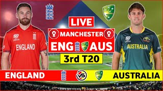 Australia vs England 3rd T20 Live Scores  AUS vs ENG 3rd T20 Live Scores amp Commentary [upl. by Delp]