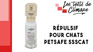 Présentation dun répulsif pour chats PetSafe ssscat PDT 45 vidéo sans la voix [upl. by Kubetz873]