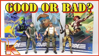 GI Joe Classified LT FALCON  OUTBACK  COVER GIRL  Figure Review  Good or Bad [upl. by Nay]