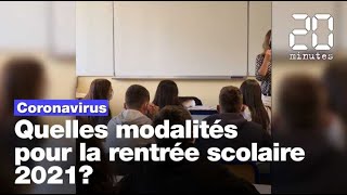 Coronavirus Quelles modalités pour la rentrée scolaire [upl. by Akinuahs]