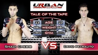 Urban Fight Night 3 Fight 14 Shadi Chebib vs David Petralito [upl. by Llerrehc]