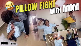 Pillow fight amma vs Tum Tum amp Sam see who won [upl. by Esikram118]