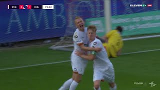 GOAL  Mathieu Maertens vs KV Kortrijk [upl. by Llener913]