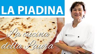 la piadina romagnola tradizionale  La cucina della Laura [upl. by Dehlia]