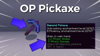 How To Get A Efficiency 32767 Pickaxe in Minecraft Updated 2021 [upl. by Philbrook]