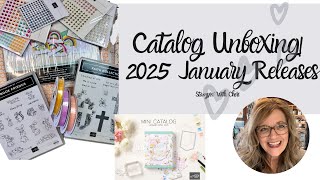 2025 January Stampin Up Releases UNBOXING Sneak Peek Fabulous [upl. by Yelak]