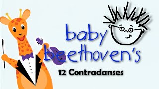 Baby Beethovens 12 Contredanses Video Version [upl. by Meil]