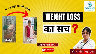 Weight Loss का सच 😱  मोटापा कम करने का सही तरीका  Parasnath Speciality Clinic  Dr Sonia Mahamuni [upl. by Cattan]