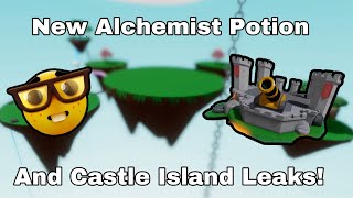 New Alchemist Potion And Castle Island Leaks Roblox Slap Battles Leaks [upl. by Narrat]