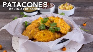 PATACONES DE PLÁTANO  COMIDA PERUANA  RECETA DE ACOMERPE [upl. by Able]