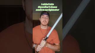 I Added LukeSkywalker Theme as Background Music for my lightsaber [upl. by Christin]