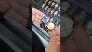 Attempting to sell a gold Rolex SkyDweller and a Cartier Santos on 47th street rolex watches fyp [upl. by Langille]