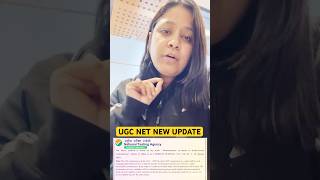 UGC NET New Update ntanews ugcnetupdate2024 [upl. by Monika]