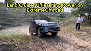 Land Cruiser 100 Series Unleashing Power on Extreme OffRoad Trails [upl. by Nulubez]