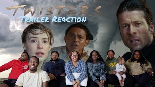 Twisters  Official Trailer Reaction [upl. by Gabie258]