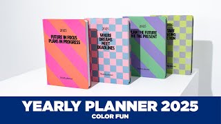 YEARLY PLANNER 2025 COLOR FUN  Grupo Erik [upl. by Lemmie56]