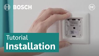 Installation Rollladensteuerung  Bosch Smart Home [upl. by Haleehs340]