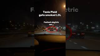 Tesla Plaid gets SMOKED by Z06 Hassan 😂 z06 corvette teslaplaid [upl. by Entruoc16]