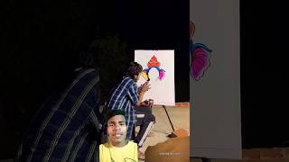 Kamal ka painting Kiya art painting [upl. by Airamalegna]