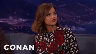 Jenna Coleman On How Best To Enjoy “Doctor Who”  CONAN on TBS [upl. by Kennedy]