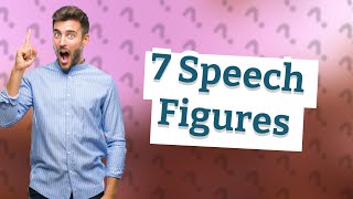 What are the 7 figures of speech in English [upl. by Ermine802]