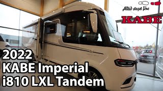 KABE TM Imperial i810 LXL Tandem 2022 Motorhome 832 [upl. by Kort]