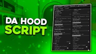 Da Hood Script  BEST Aim Lock amp Silent Aim Auto Kill FE Grab amp More [upl. by Ellehcyar422]