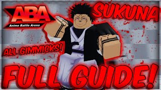 ABA Full Manga Sukuna GUIDE How To Use EVERY Skill  Gimmicks [upl. by Drye]