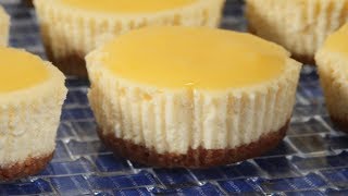 Lemon Cheesecakes Recipe Demonstration  Joyofbakingcom [upl. by Maurise897]