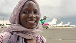 Somalia Vlog  My First Time Flying Commercial Flight from Nairobi to Mogadishu 😬 [upl. by Appledorf]