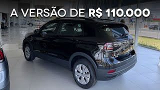 Conhecendo o Volkswagen TCross Sense 200 TSI 2022 [upl. by Danette35]