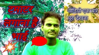 टमाटर लगाना बाकी है भैया कॉमेडी वीडियो 🤣 SandeepVermak26 [upl. by Dranel670]