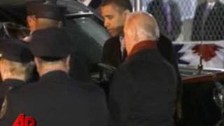 Raw Video Obama Arrives in Washington [upl. by Puttergill722]