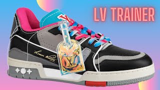 Louis Vuitton Virgil Abloh LV Trainer  Favorite Sneaker Upcycled [upl. by Silvana]