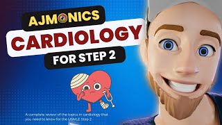 COMPLETE Cardiology Review for the USMLE Step 2  200 Questions [upl. by Ahsekal]