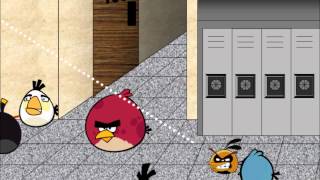 Custom Angry Birds Animation Back to School [upl. by Elleval750]