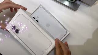 Unboxing my iPhone 16 white 256gb [upl. by Nirac82]