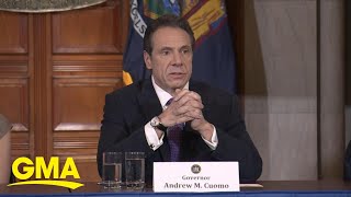 4 prosecutors launch criminal probes against NY Gov Cuomo l GMA [upl. by Iglesias]