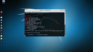 Kali Linux MITM HSTS Bypass with Pythem [upl. by Eitak]