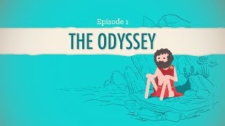 A Long and Difficult Journey or The Odyssey Crash Course Literature 201 [upl. by Rramed990]